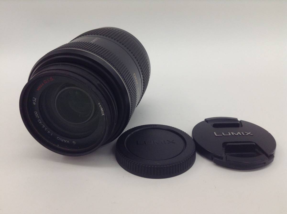 Panasonic LUMIX G VARIO 45-200ｍｍ F4-5.6 MEGA O.I.S H-FS045200 パナソニック ルミックス 美品 光学 カメラ レンズ（0.S-3）B-24 SS_画像9