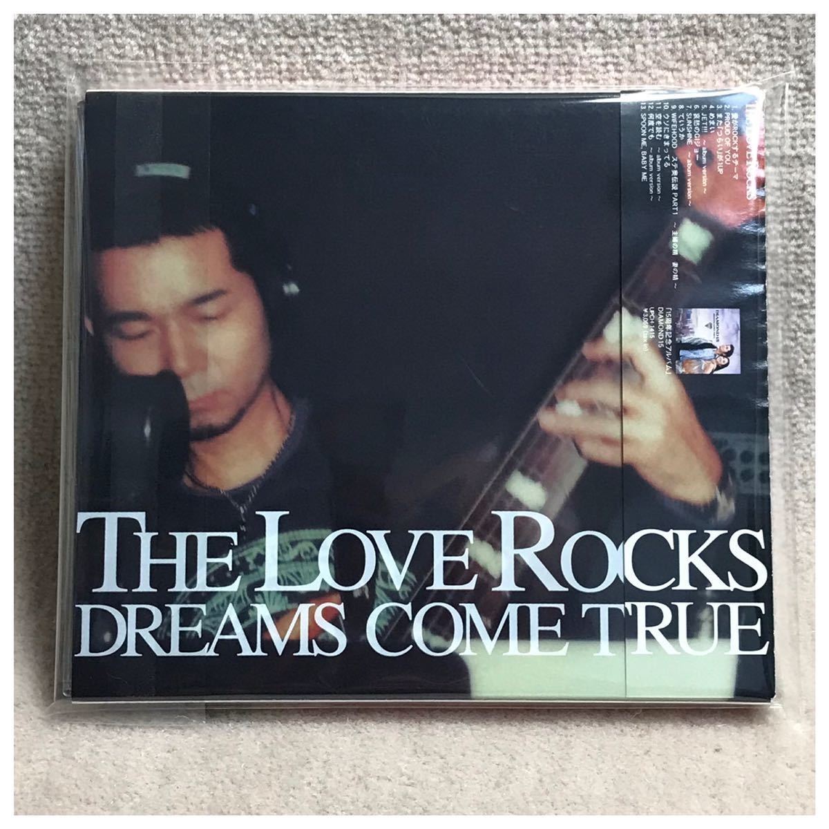 THE LOVE ROCKS / DREAMS COME TRUE《帯付き・スリーブケース・CD/DVD2枚組》_画像2