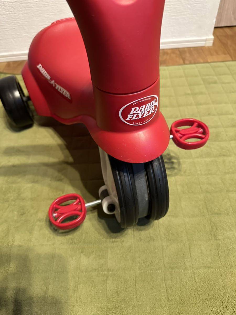 [ rare goods ]RADIO FLYER Scoot 2 Pedal tricycle radio-controller fla radio Flyer toy for riding 