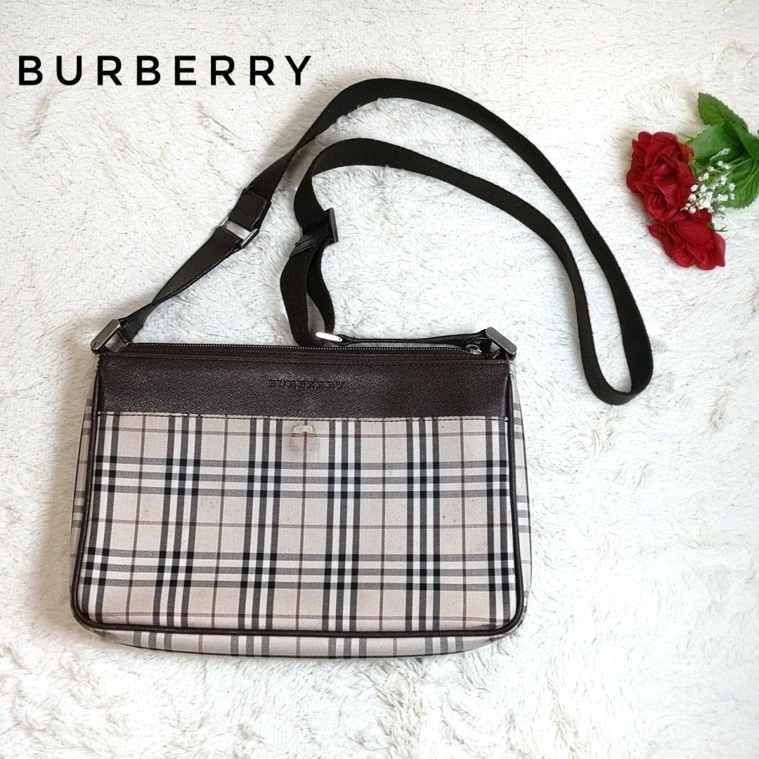 BURBERRY バーバリー ショルダーバッグ ノバチェック｜Yahoo!フリマ 