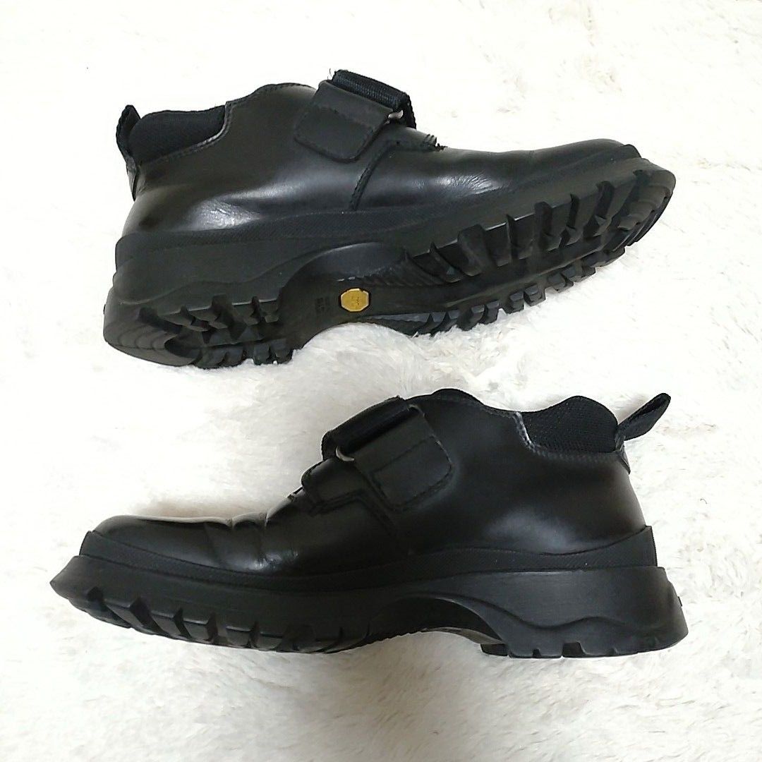 良品】PRADA プラダ ベルクロブーツ チャッカブーツ 革靴 良品】PRADA プラダ ベルクロブーツ チャッカブーツ 革靴