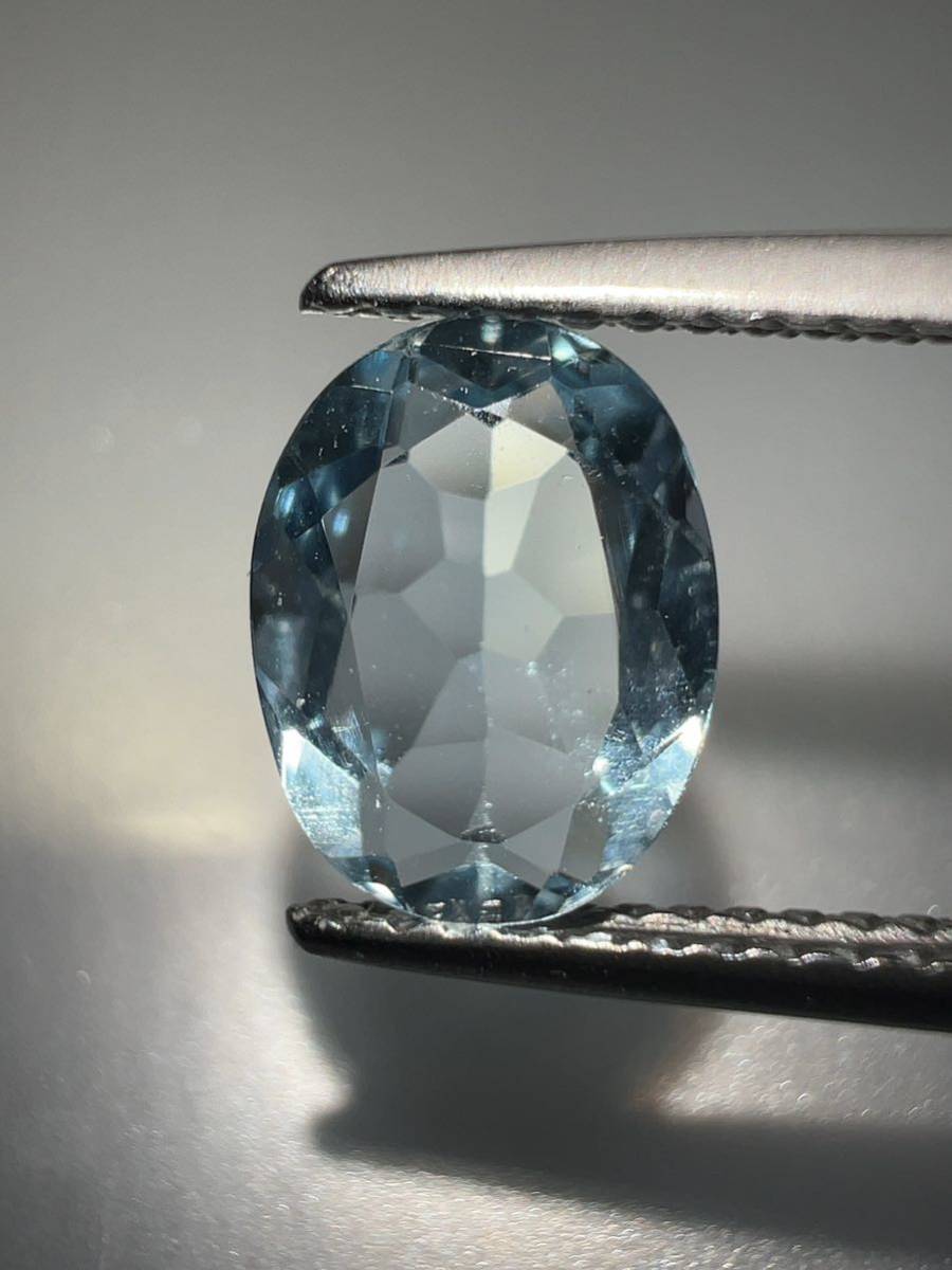 「特別価格」ブルートパーズ ルース　1.3ct KS100-809 YB_画像2