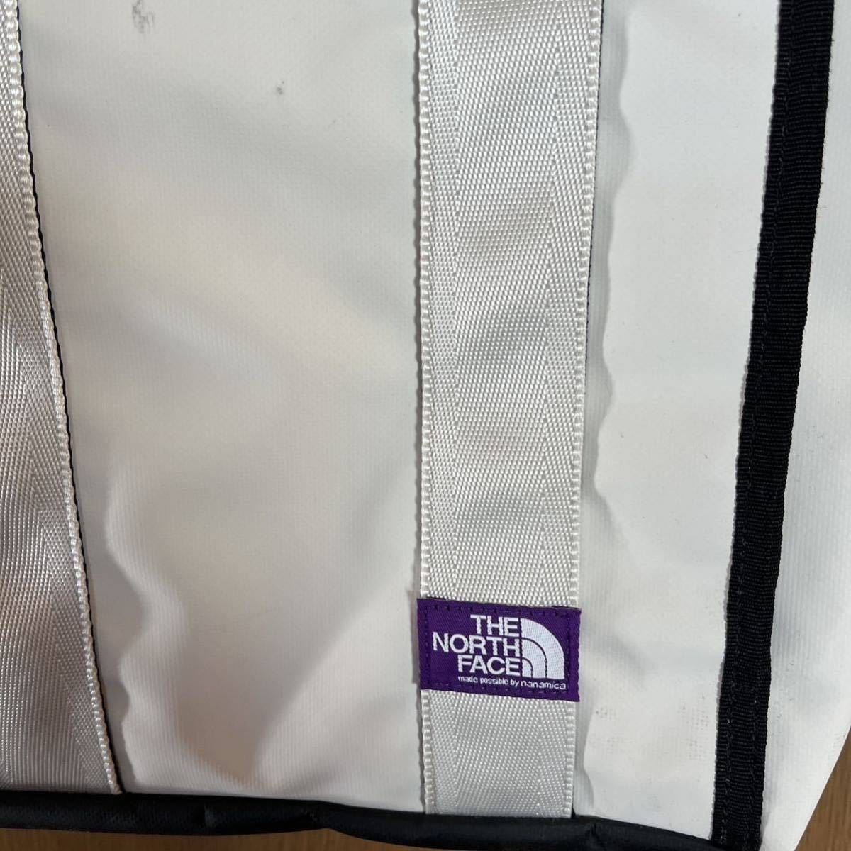 THE NORTH FACE ノーフェイスパープルレーベル ショルダーバッグ トートバッグ NN7204N ホワイトPURPLE LABEL _画像6