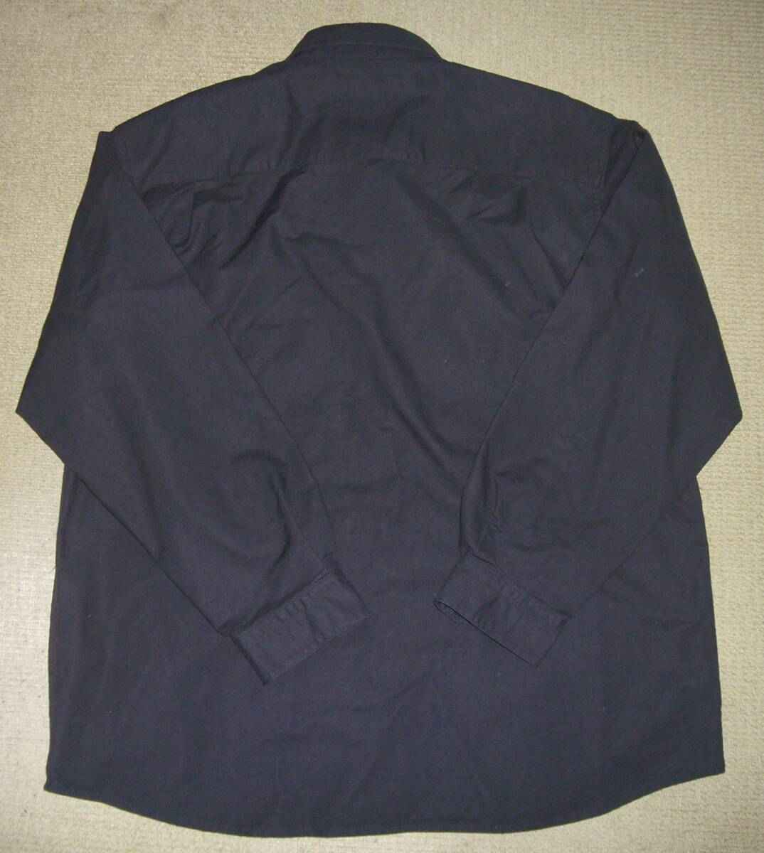 アヴィレックス　H.A.バギーC-1 シャツ　サイズ３　ブラック　新品_画像2