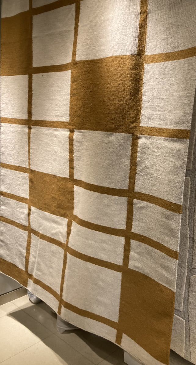 未使用!the conran shop(コンランショップ)購入のラグ 170×240 未使用!the conran shop(コンランショップ)購入のラグ 170×240