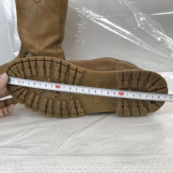  Wrangler /WRANGLER* Roo mania / -ply thickness original leather / engineer boots [6/24.5/ Camel /CAMEL] long boots / Western /Shoes*bWB97-10