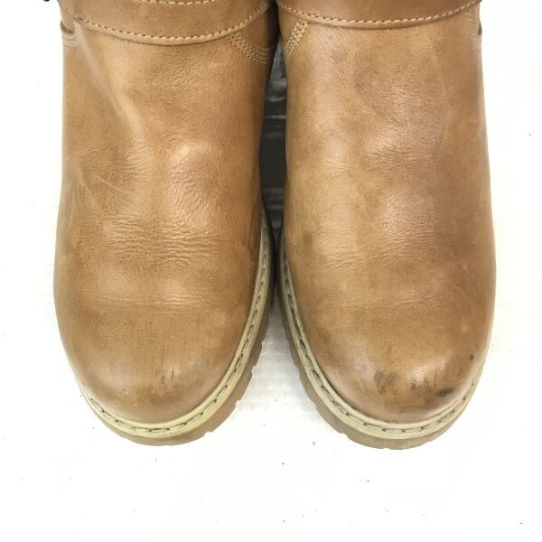  Wrangler /WRANGLER* Roo mania / -ply thickness original leather / engineer boots [6/24.5/ Camel /CAMEL] long boots / Western /Shoes*bWB97-10