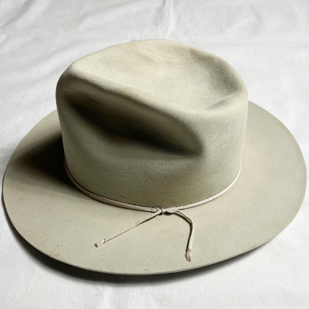 BIG! 60's STETSON 60CM 3X OPEN ROAD オープンロード ステットソン VINTAGE HAT ヴィンテージ ハット ビッグ ウエスタン WESTERN ベージュ_画像3