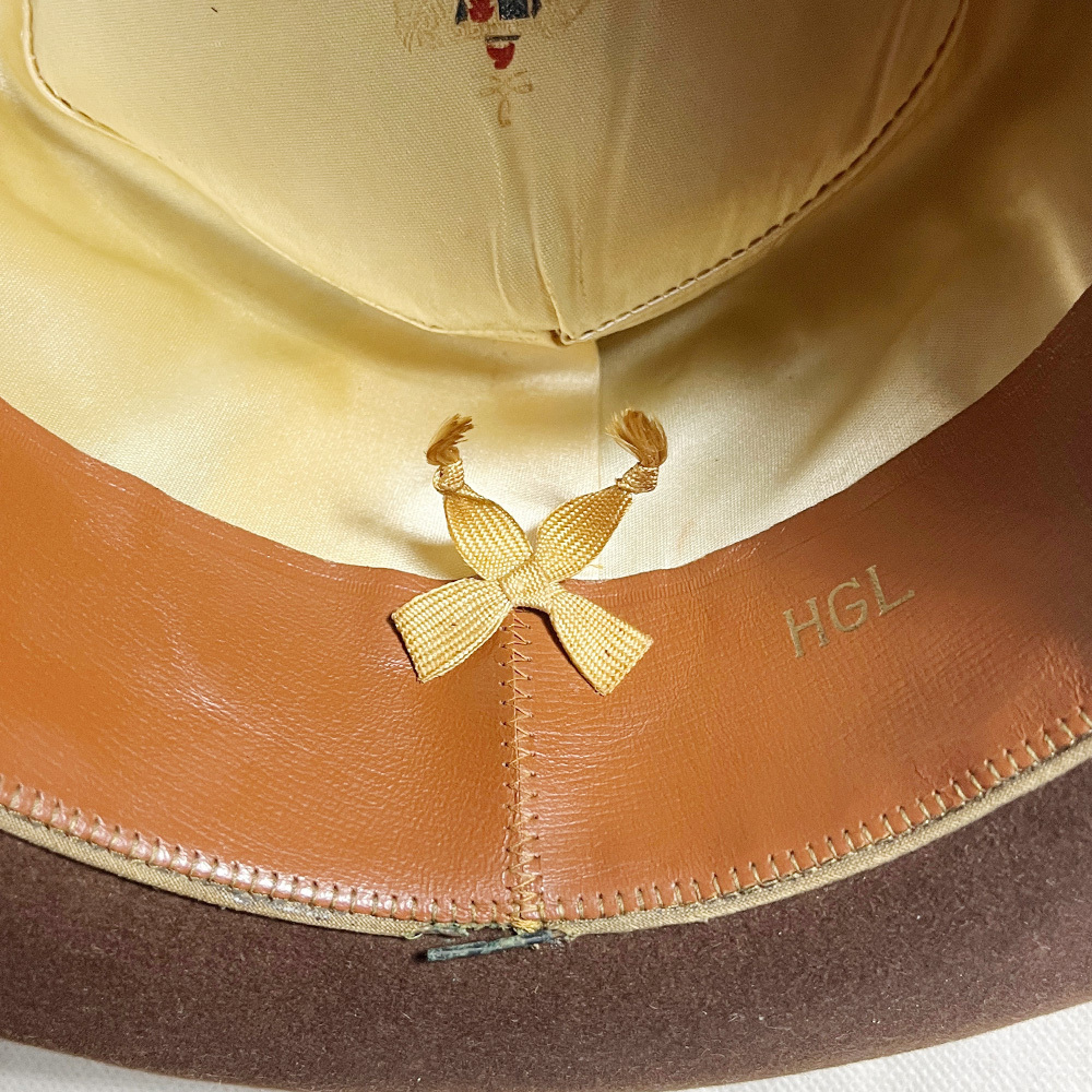 レア色! 50's STETSON 58.5CM WHIPPET ウィペット ステットソン USA VINTAGE HAT ヴィンテージ ハット オレンジ ブラウン STETSONIAN 着用_画像9