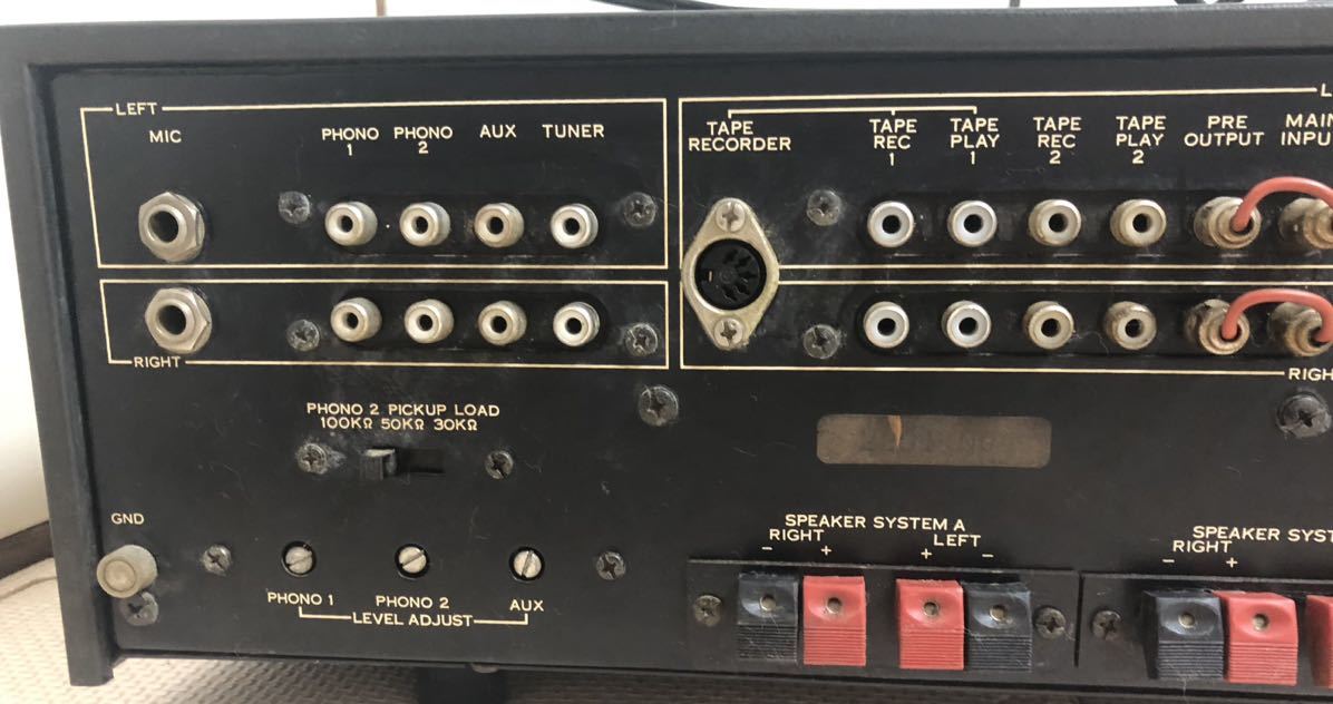 SANSUI サンスイ 山水 AU-999 プリメインアンプ ビンテージ_画像8