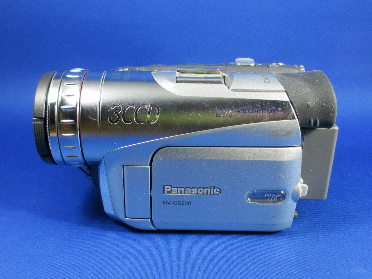 Yahoo!オークション - 動作確認済み Panasonic NV-GS200 完動品 Yahoo!オークション - 動作確認済み Panasonic NV-GS200 完動品