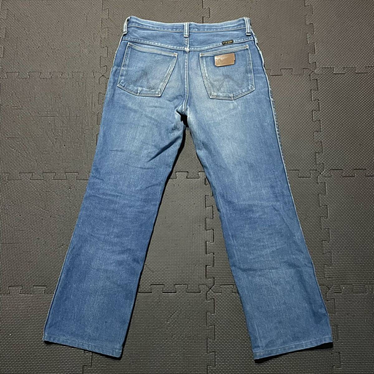 Wrangler ラングラー ジーンズ　W32 フレア　デニムパンツ デニム ジーパン　ウエスタン　カウボーイ　アメリカ製 MADE IN USA USA製　古着_画像2