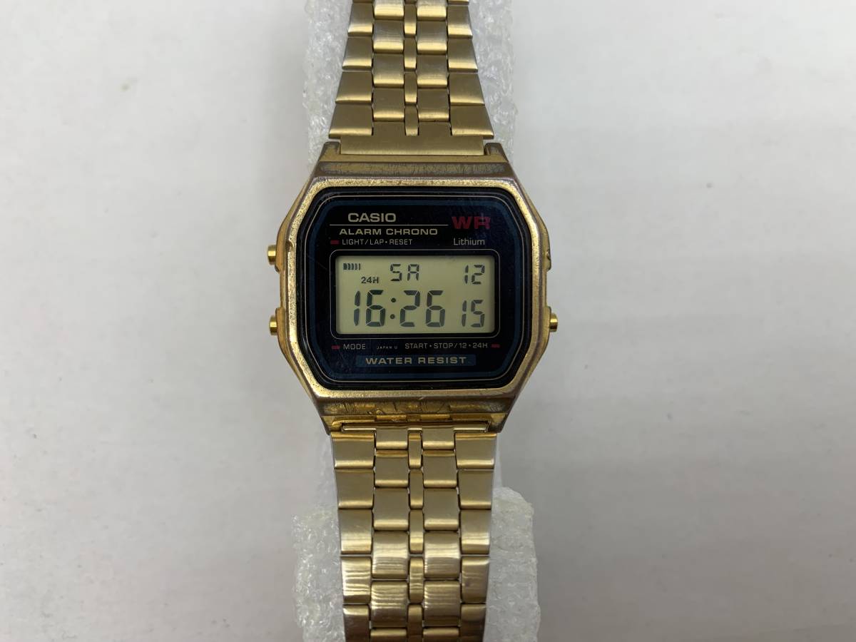 CASIO(カシオ) 腕時計 A159WGE 動作品_画像1