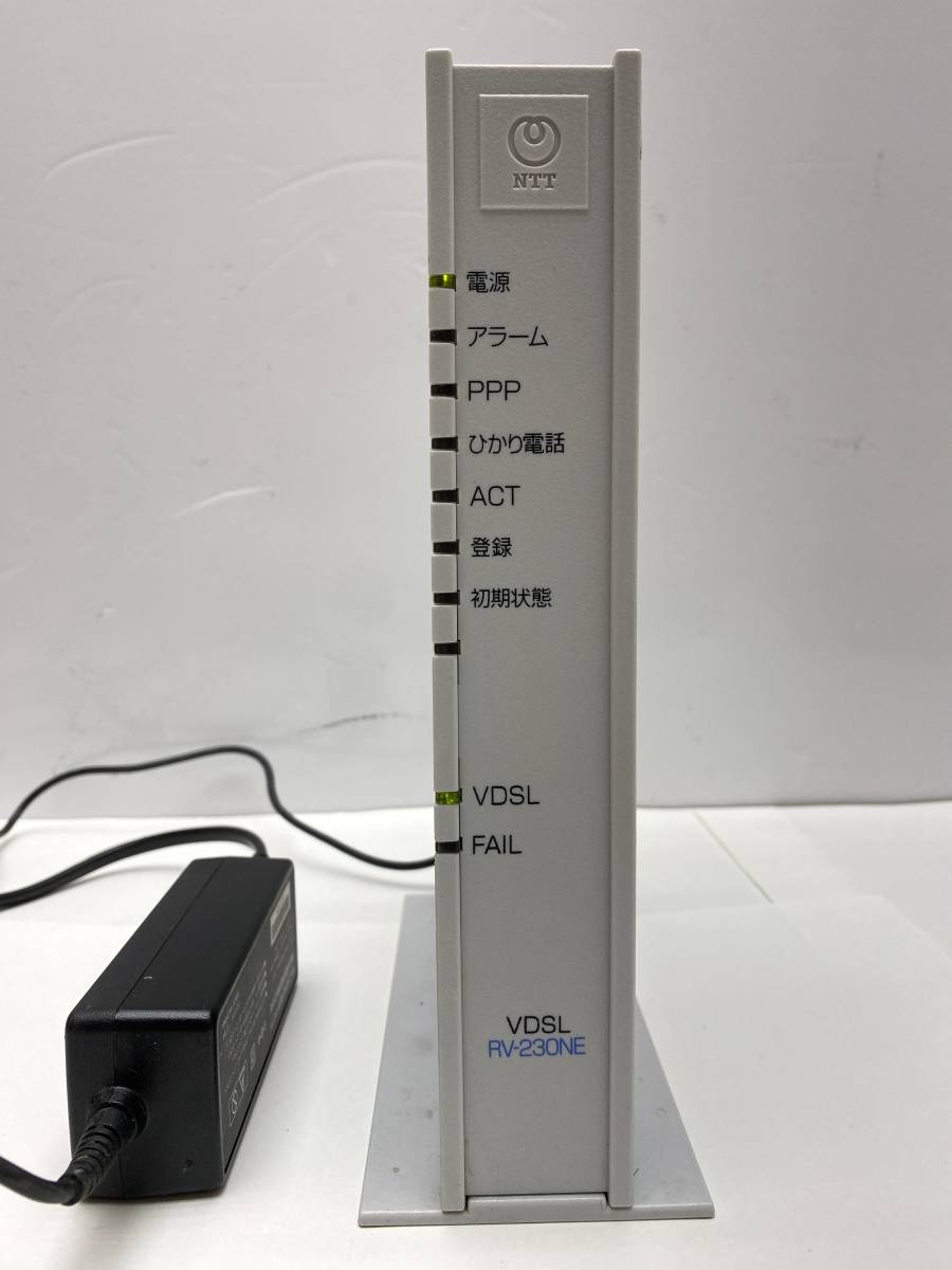 NTT ひかり電話ルータ VDSL モデム ネットワークルーター 東日本電信電話 RV-230NEの画像1