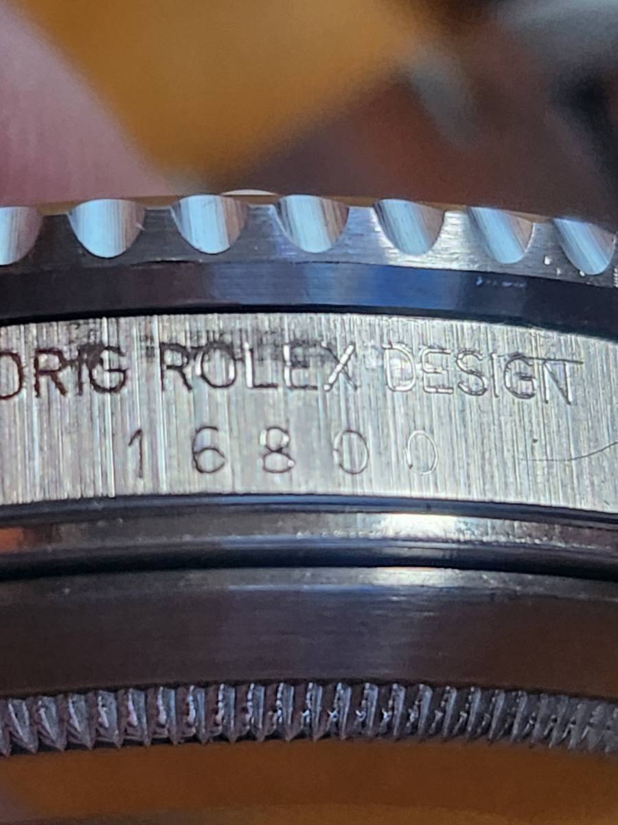  ROLRX サブマリーナー デイト 16800 ROLEX正規修理店にてOH済み 実用性重視の1品の画像6
