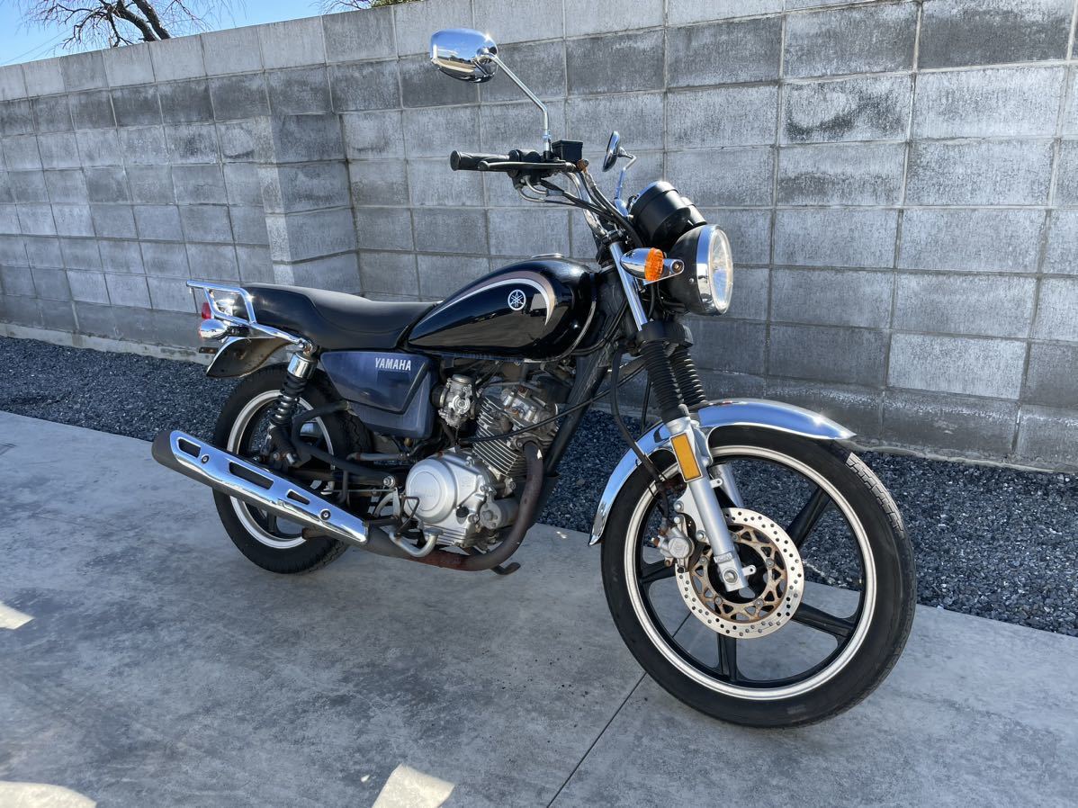 配送のみ! 売り切りセール YB125SP 実働 書付 レア 通勤 通学 YBR125　GN125　CBR125R　KDX125SR　KLX125　ジェベル125　YX125_画像3