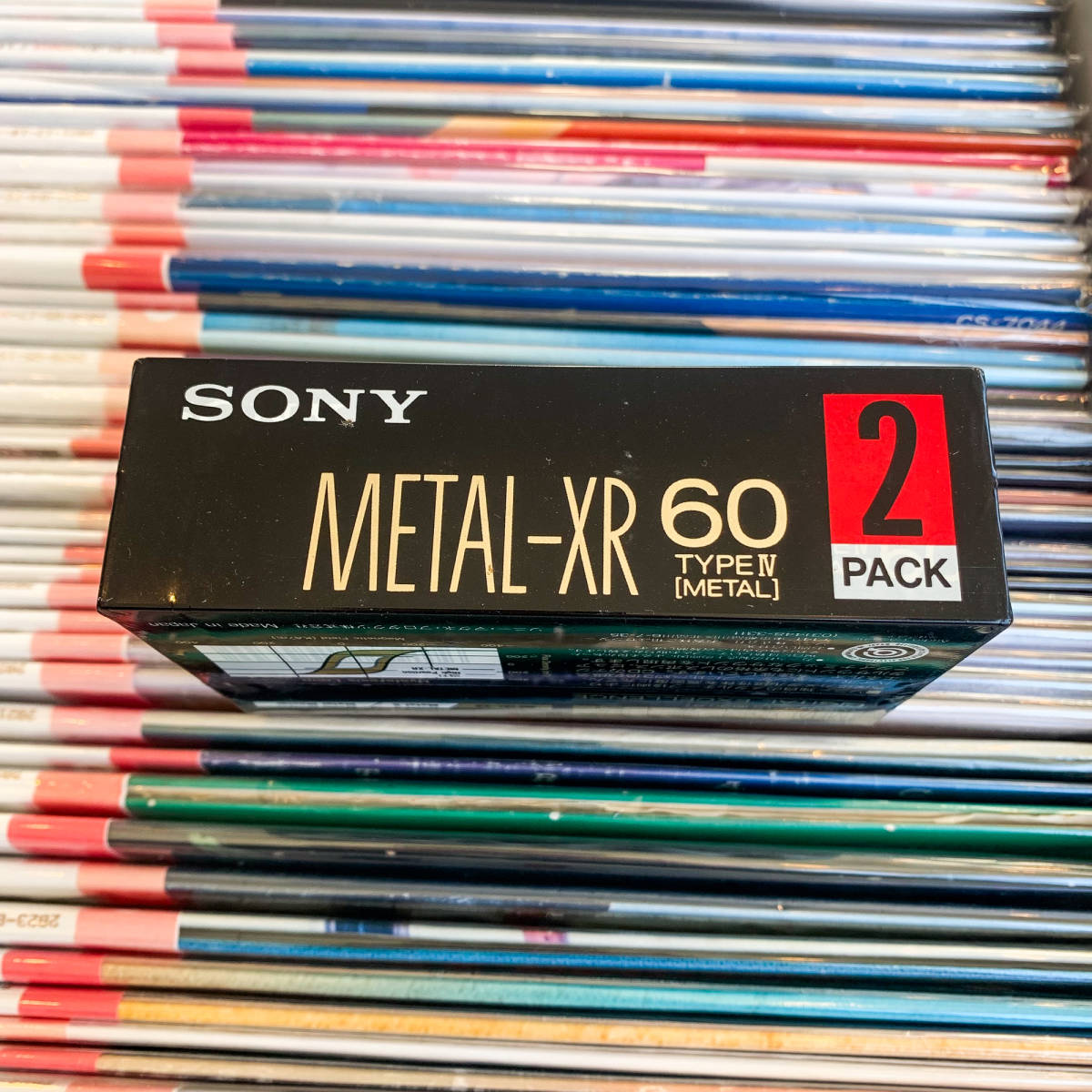 【未開封品】 SONY METAL-XR 60 2PACK 【カセットテープ】 ソニー メタルテープ アクシア AXIA maxell TDK デノン ビクター That's _画像4