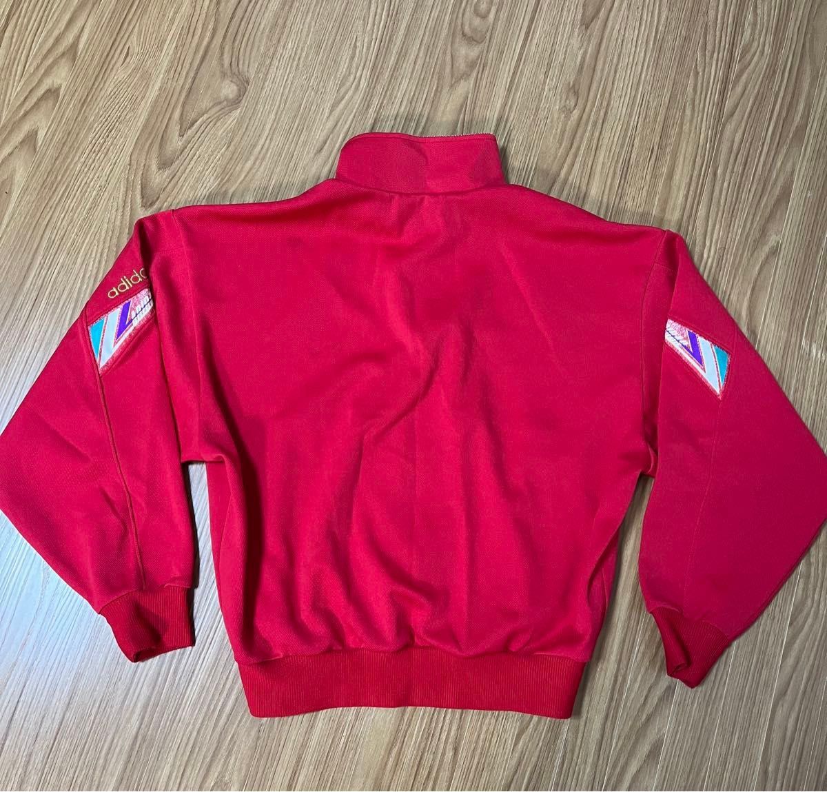 古着 adidas ジャージ 上下セット Lサイズ 赤 ヴィンテージ 古着 adidas ジャージ 上下セット Lサイズ 赤 ヴィンテージ
