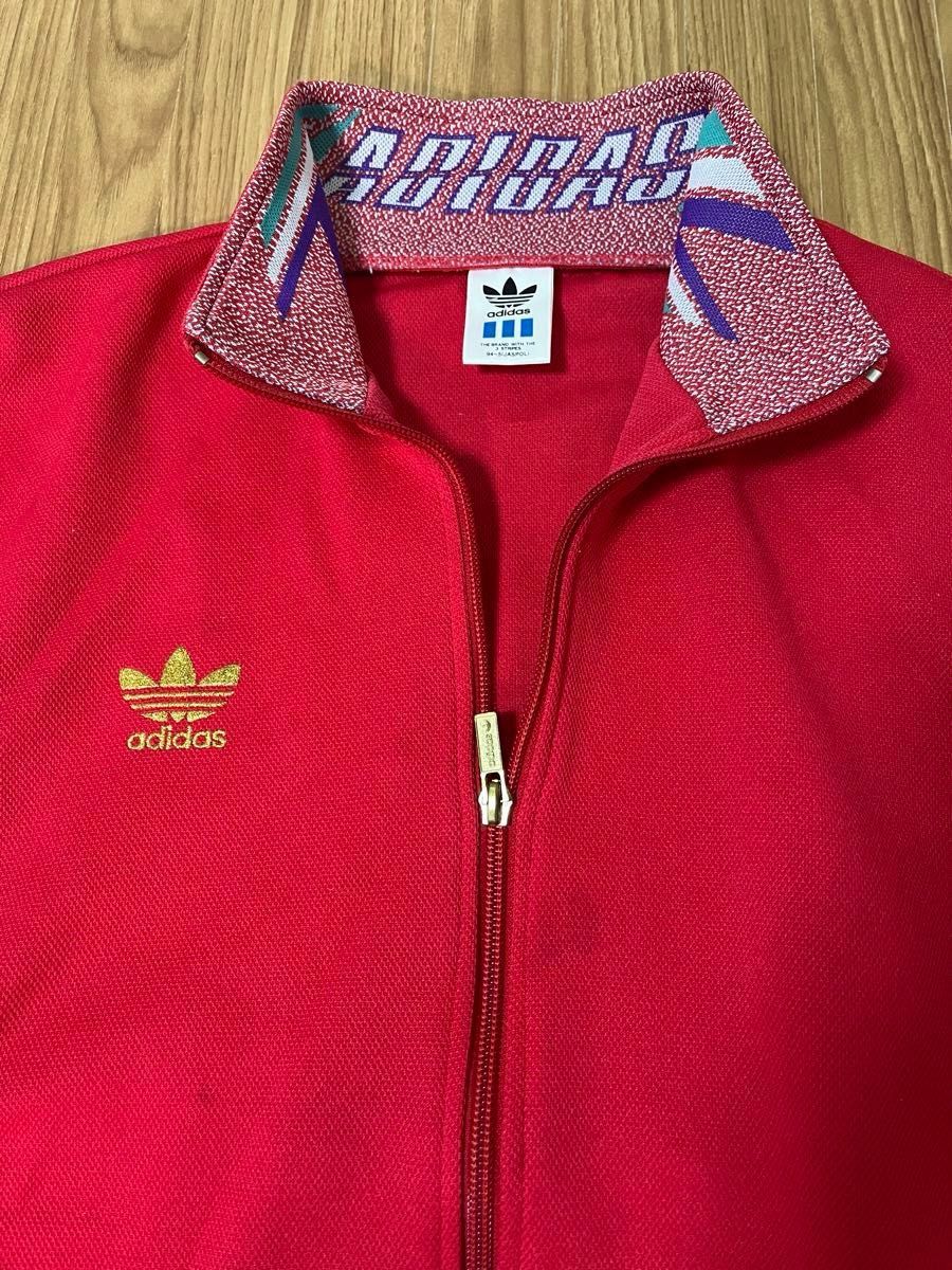 古着 adidas ジャージ 上下セット Lサイズ 赤 ヴィンテージ 古着 adidas ジャージ 上下セット Lサイズ 赤 ヴィンテージ