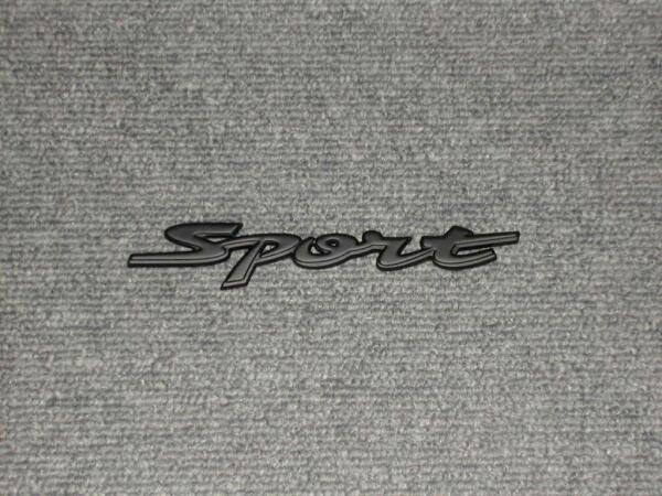 ●スイフト スポーツ(ZC32S/ZC33S)Sportエンブレム(マットブラック)リア用_出品商品