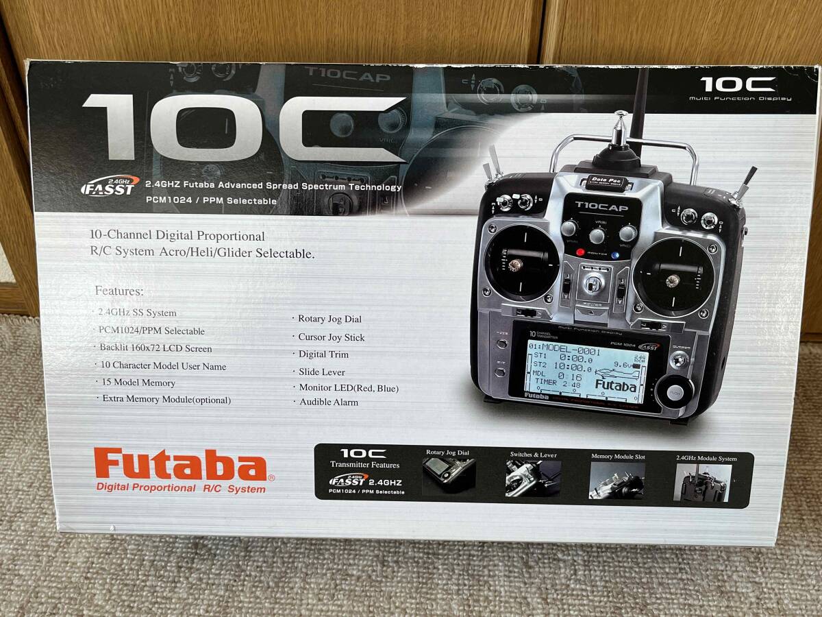 Futaba フタバ送信機　10CAP飛行機用(2.4GH) 中古_画像1