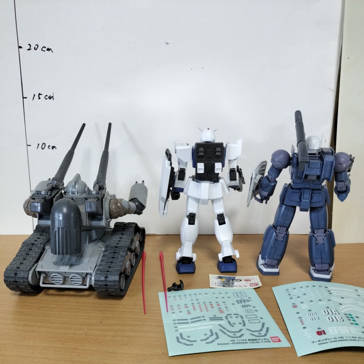 Yahoo!オークション - HGUC 1/144 局地型 ガンダム ガンキャノン