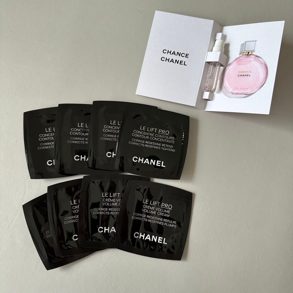 CHANEL チャンス ル リフトセラム&クリーム　試供品 