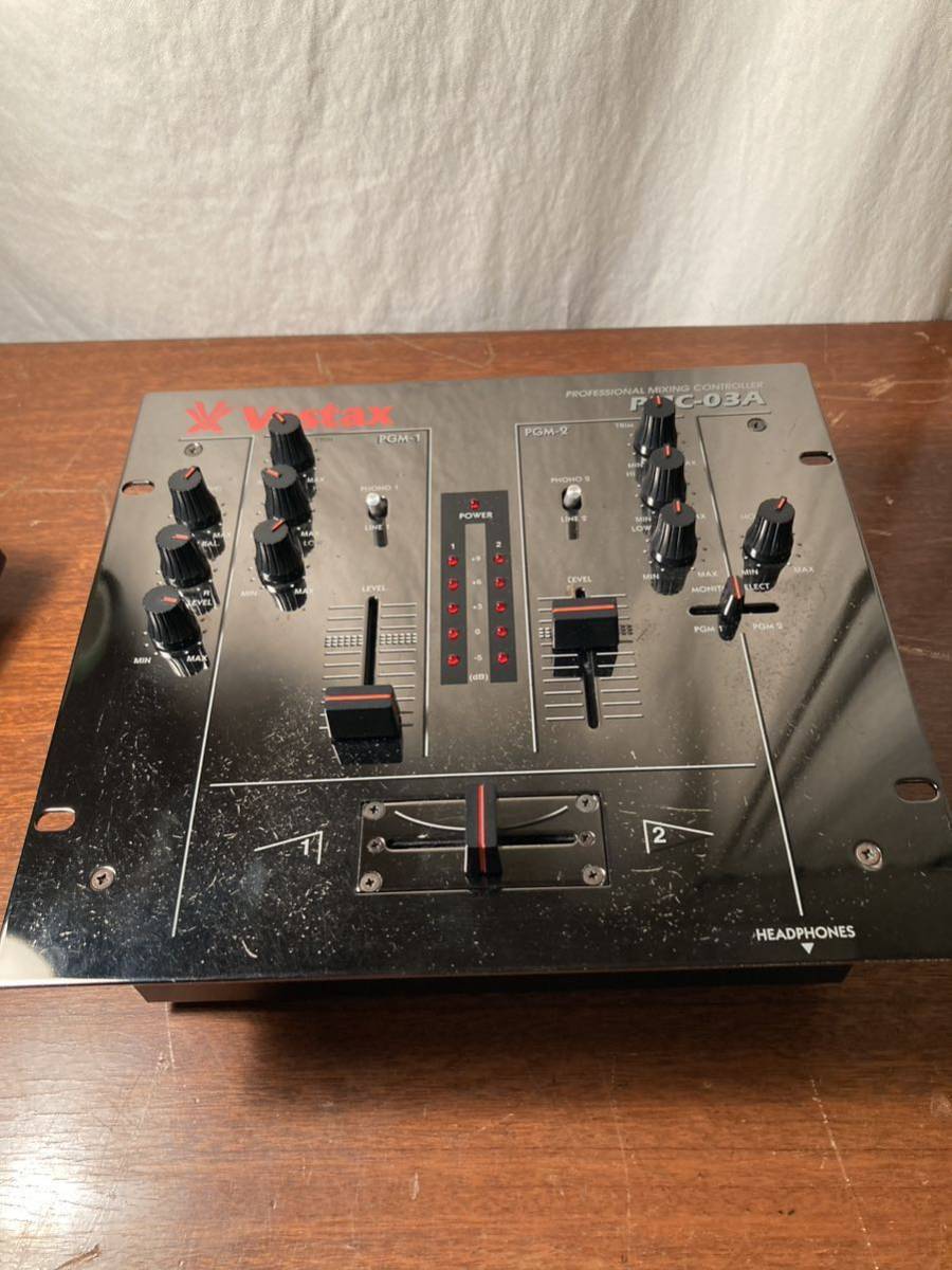 1円スタートVestax ベスタクス PMC-03A DJミキサー　_画像4