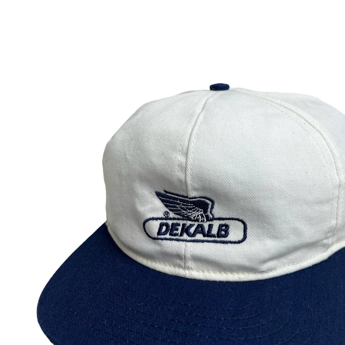 【キャップ/帽子】アメリカ製 DEKALB (デキャルブ) トラッカーキャップ スナップバックキャップ swingster ホワイト 白_画像2
