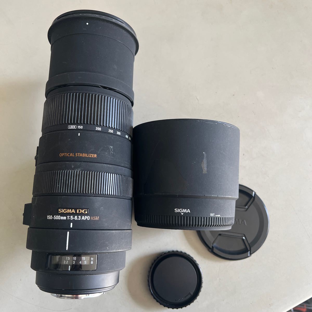 SIGMA シグマ 超望遠ズームレンズ APO 150-500mm F5-6.3 DG OS HSM ペンタックス用 フルサイズ対応 _画像10