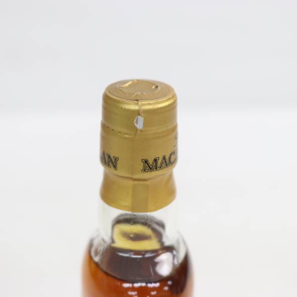 MACALLAN（マッカラン）12年 シェリーオークカスク ミニチュアボトル 40％ 50ml U24B120013_画像3