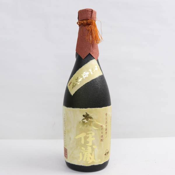 森伊蔵 かめ壺焼酎 金ラベル 25度 720ml ※ラベルキズ S24B120015_画像1