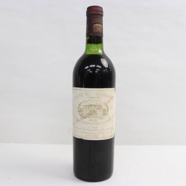 CHATEAU MARGAUX（シャトー マルゴー）1975 13％ 730ml ※ラベル汚れ S24B130037_画像1