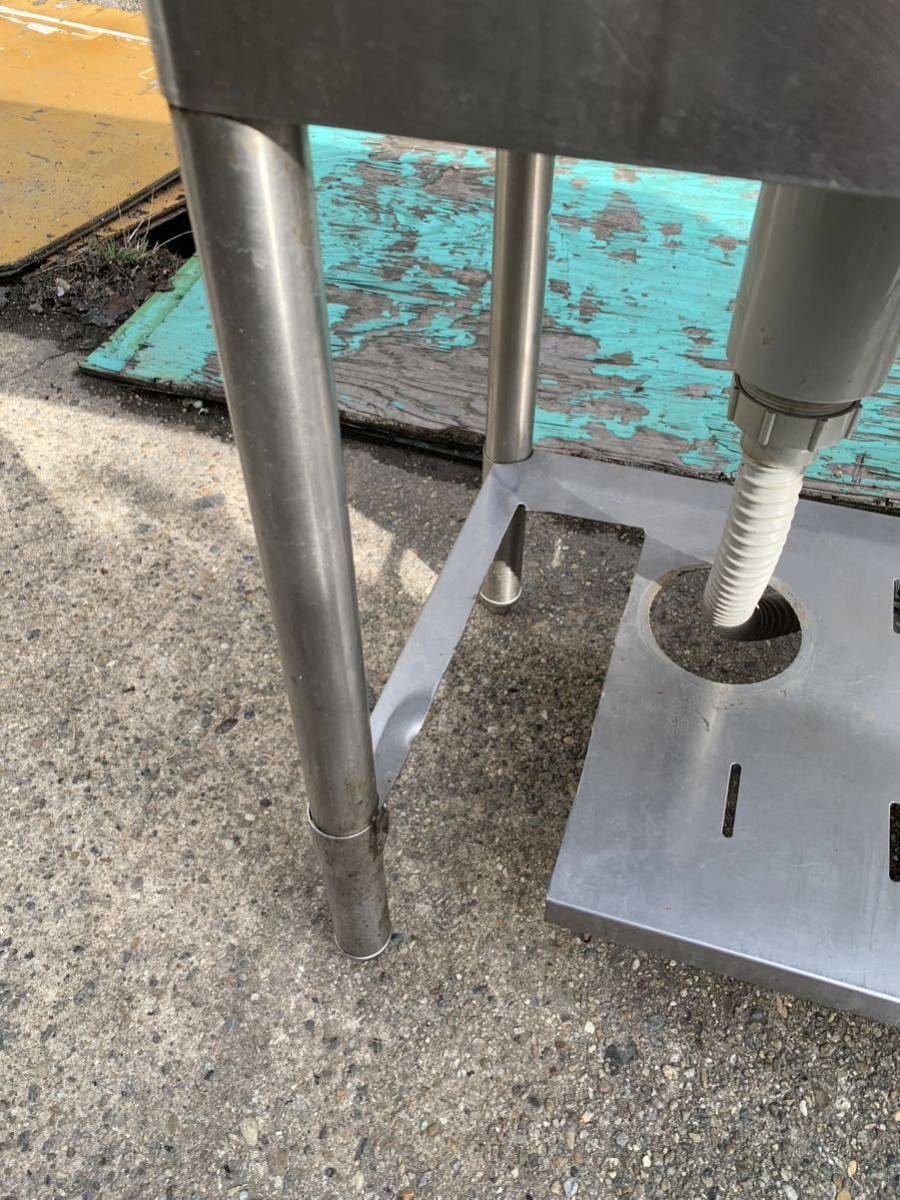 業務用 マルゼン ステンレス 2層シンク 厨房機器 約1200×450×800 業務用 マルゼン ステンレス 2層シンク 厨房機器 約1200×450×800