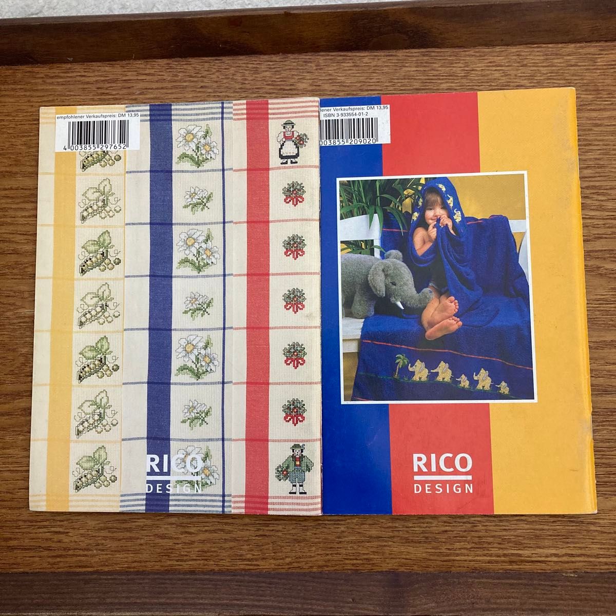 洋書 RICO 2冊セット クロスステッチ 図案集 