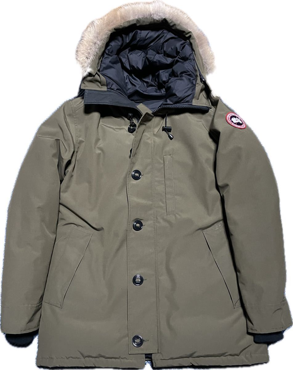 XL CANADA GOOSE カナダグース 　CHATEAU PARKA シャトーパーカ　3426MA　国内正規品サザビーリーグ　ダウンジャケット　ファー　カーキ色_画像1