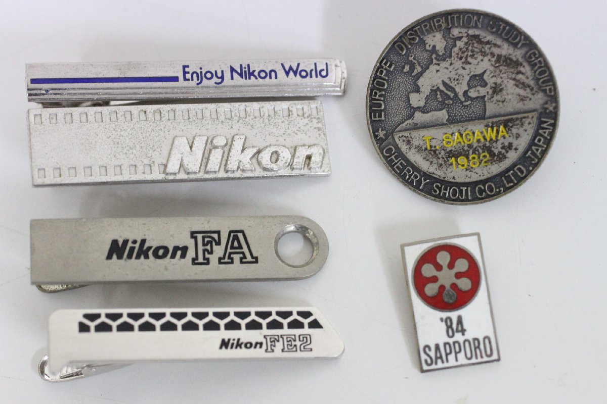 ○（5）Nikon/ノベルティ/非売品 メーカー/カメラ/ネクタイピン 他 記念品_画像1
