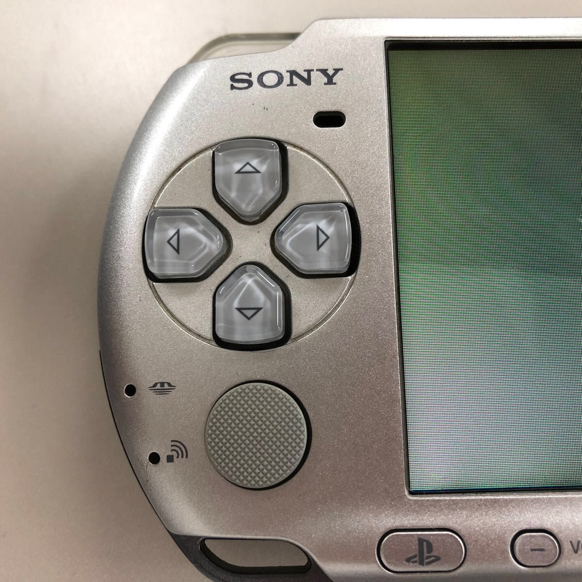 PSP-3000 ミスティックシルバー　本体のみ　ジャンク