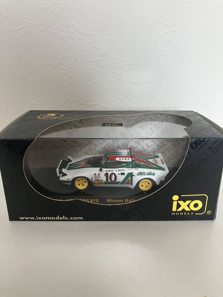 ixo LANCIA STRATOS #10 Winner Rally Monte Carlo 1976 1:43 中古品　美品_画像5