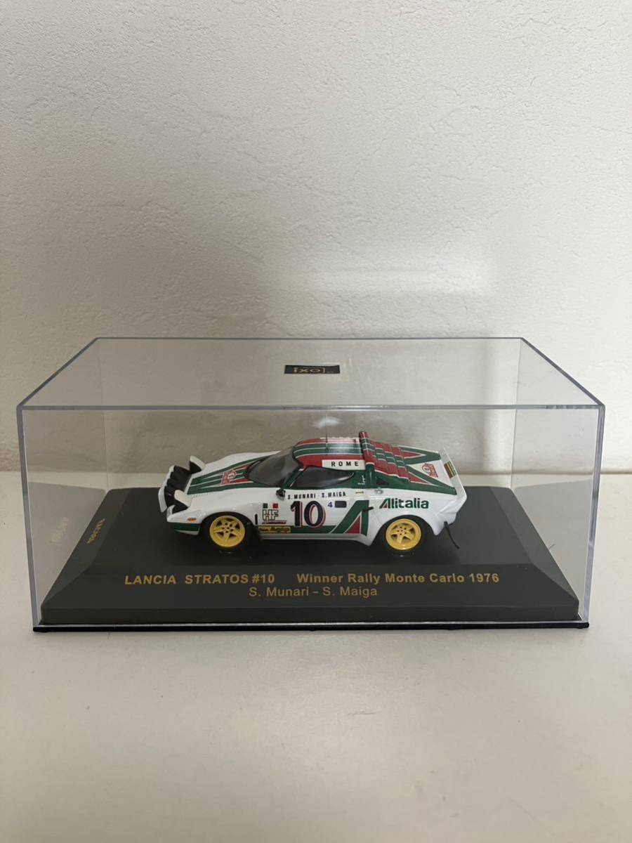 ixo LANCIA STRATOS #10 Winner Rally Monte Carlo 1976 1:43 中古品　美品_画像2