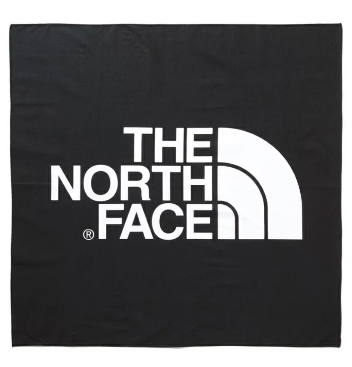 【新品未使用】THE NORTH FACE ザノースフェイス TNF ロゴバンダナ キャンプ スポーツ ユニセックス ブラック 黒