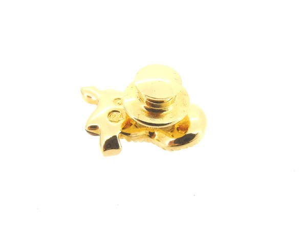  Swarovski брошь булавка брошь женский crystal имеется форель kaleido маска прозрачный × Gold × bronze серия б/у 