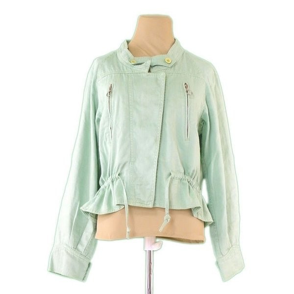  Chloe jacket waist do Lost lady's #36 size Rider's green used 