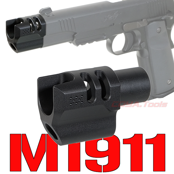 送料無料 M1911 用 STRIKE IND タイプ TACTICAL アルミ コンペン 送料無料 M1911 用 STRIKE IND タイプ TACTICAL アルミ コンペン