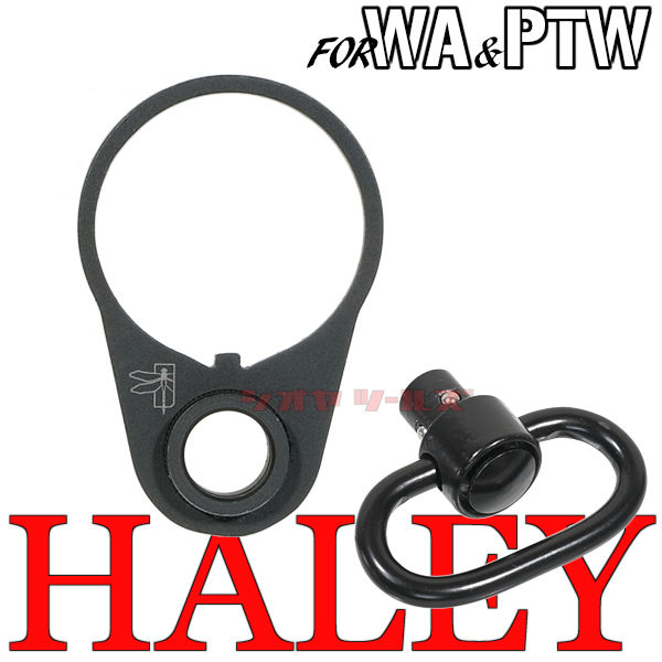 ◆送料無料◆ WA M4 & PTW 用 HSP タイプ QD スリング エンドプレート ベース ( SLING End Plate BASE MOUNT Haley Strategic Partners_画像1