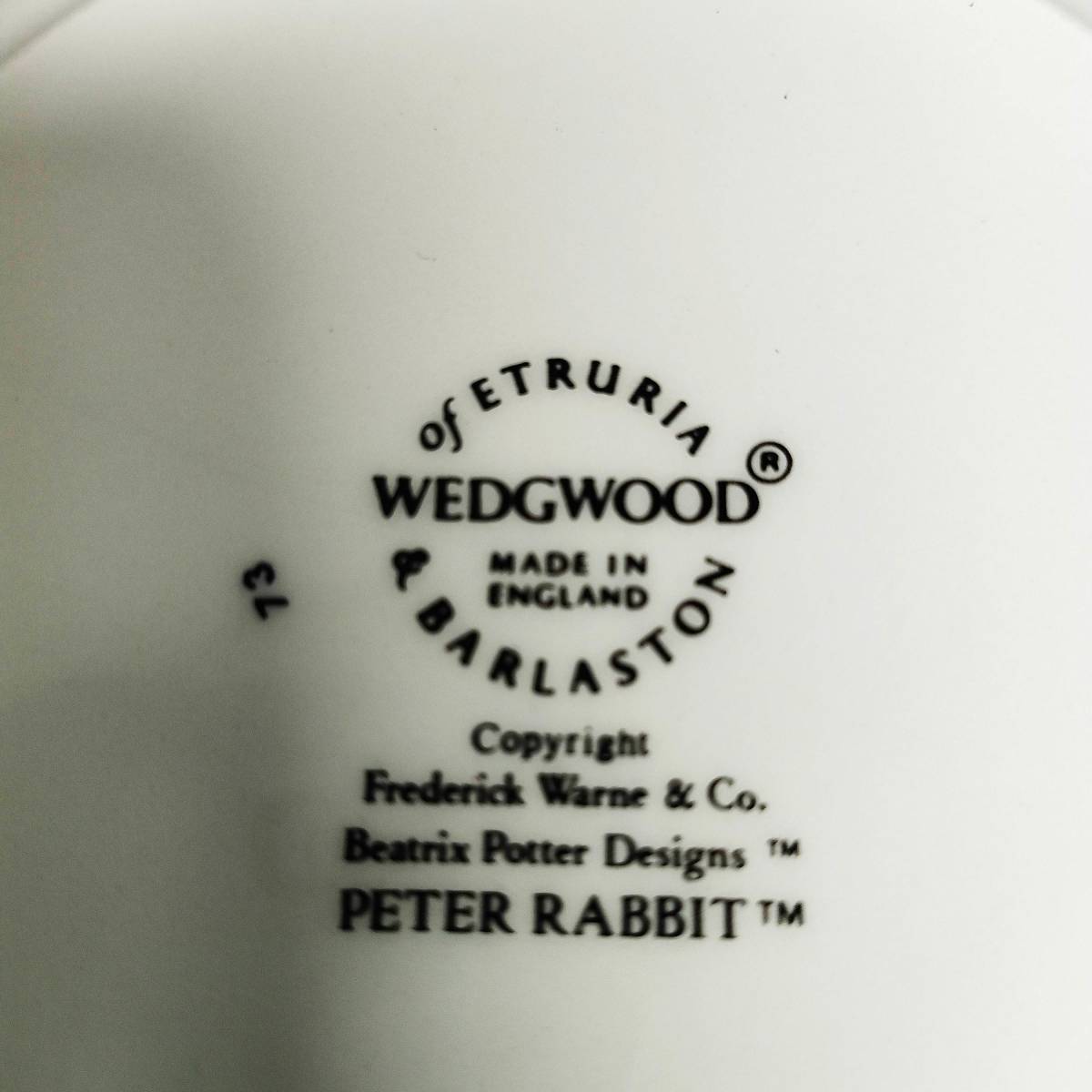 060209　257917　Wedgwood　ウェッジウッド　 ピーターラビット　プレート　皿　テーブルウェア　食器　食卓　陶器_画像4