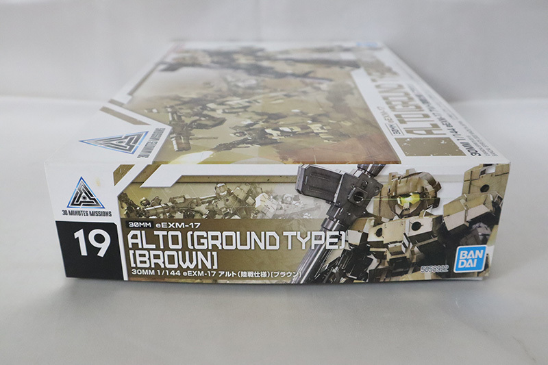 未組立 即決 30MM 1/144 eEXM-17 アルト 陸戦仕様 ブラウン ALTO GROUND TYPE 30 MINUTES MISSIONS バンダイ_画像5