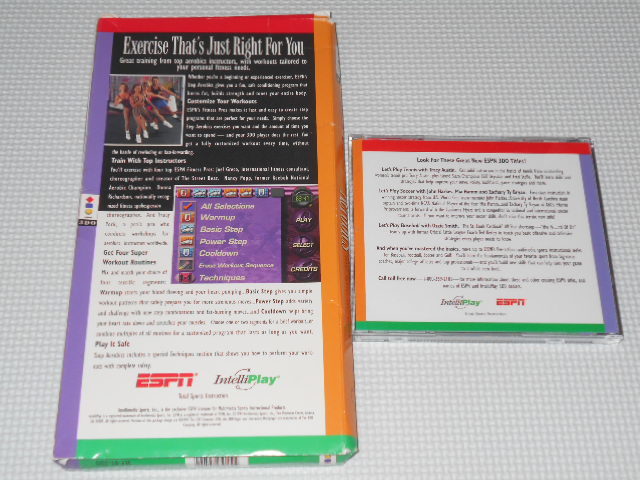 3DO☆STEP AEROBICS 海外版 北米版 管理番号2☆箱付・説明書付・ソフト付 - 3DO 3DO☆STEP AEROBICS 海外版 北米版 管理番号2☆箱付・説明書付・ソフト付 - 3DO