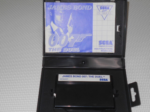 SEGA Master System*JAMES BOND 007 THE DUEL overseas edition North America version terminal cleaning settled * box attaching * instructions attaching * soft attaching 