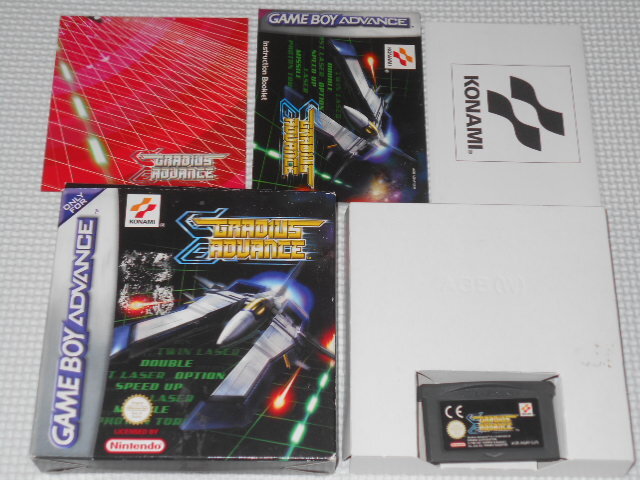 GBA☆GRADIUS GALAXIES 海外版 北米版 端子清掃済 ポスター付 GBA☆GRADIUS GALAXIES 海外版 北米版 端子清掃済 ポスター付